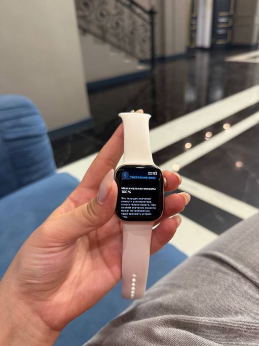 Apple watch 10 42mm gold rose 100%