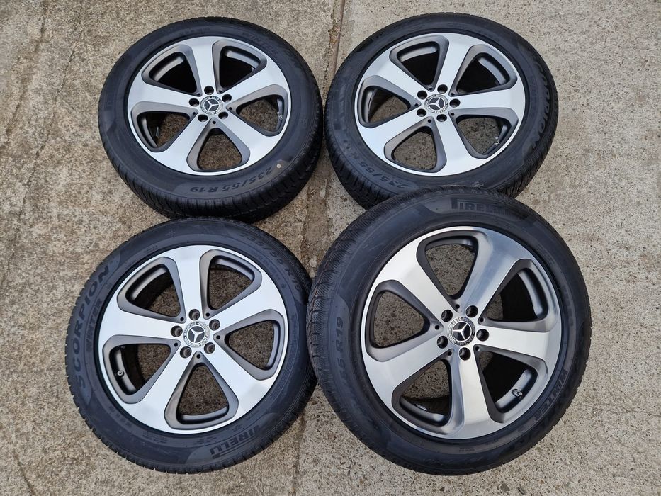 Jante Noi Bi.colore Mercedes Glc anvelope iarna Noi 235 55 19