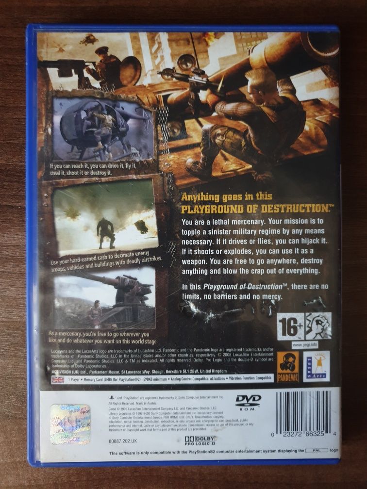 Mercenaries Playground Of Destruction PS2/Playstation 2