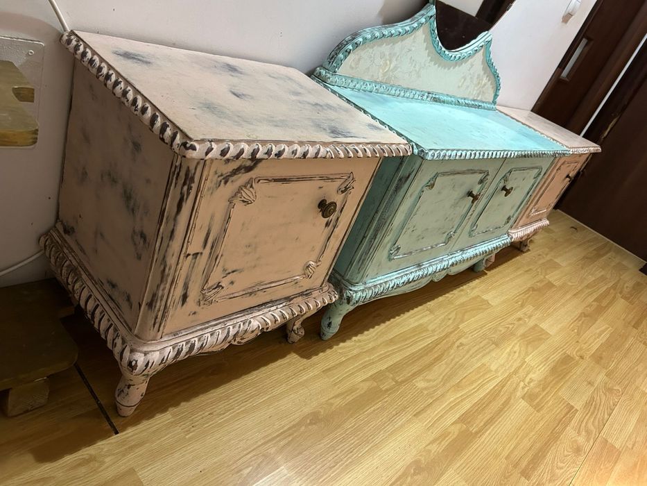 Vand comoda in stil Shabby Chic