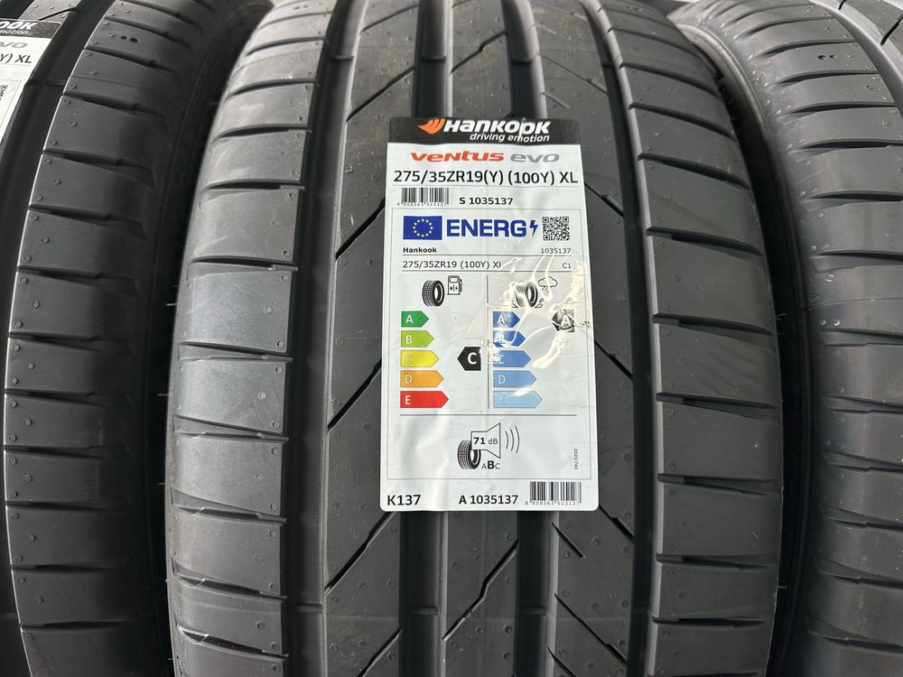 275/35 R19 + 245/40 R19 HANKOOK VENTUS anvelope noi 2025
