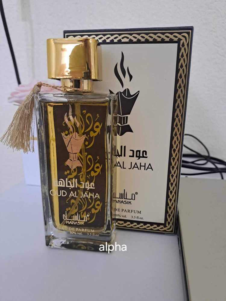 Оригинален арабски парфюм с бял мускус OUD AL JAHA BY MANASIK