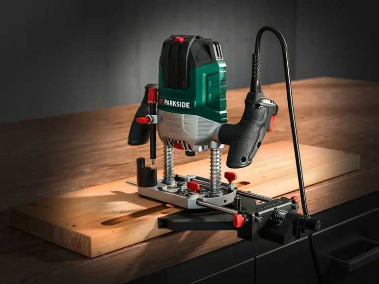 Фреза Parkside POF 1200 D3, 1200 W, дълбочина чисто нова с Гаранция 3г