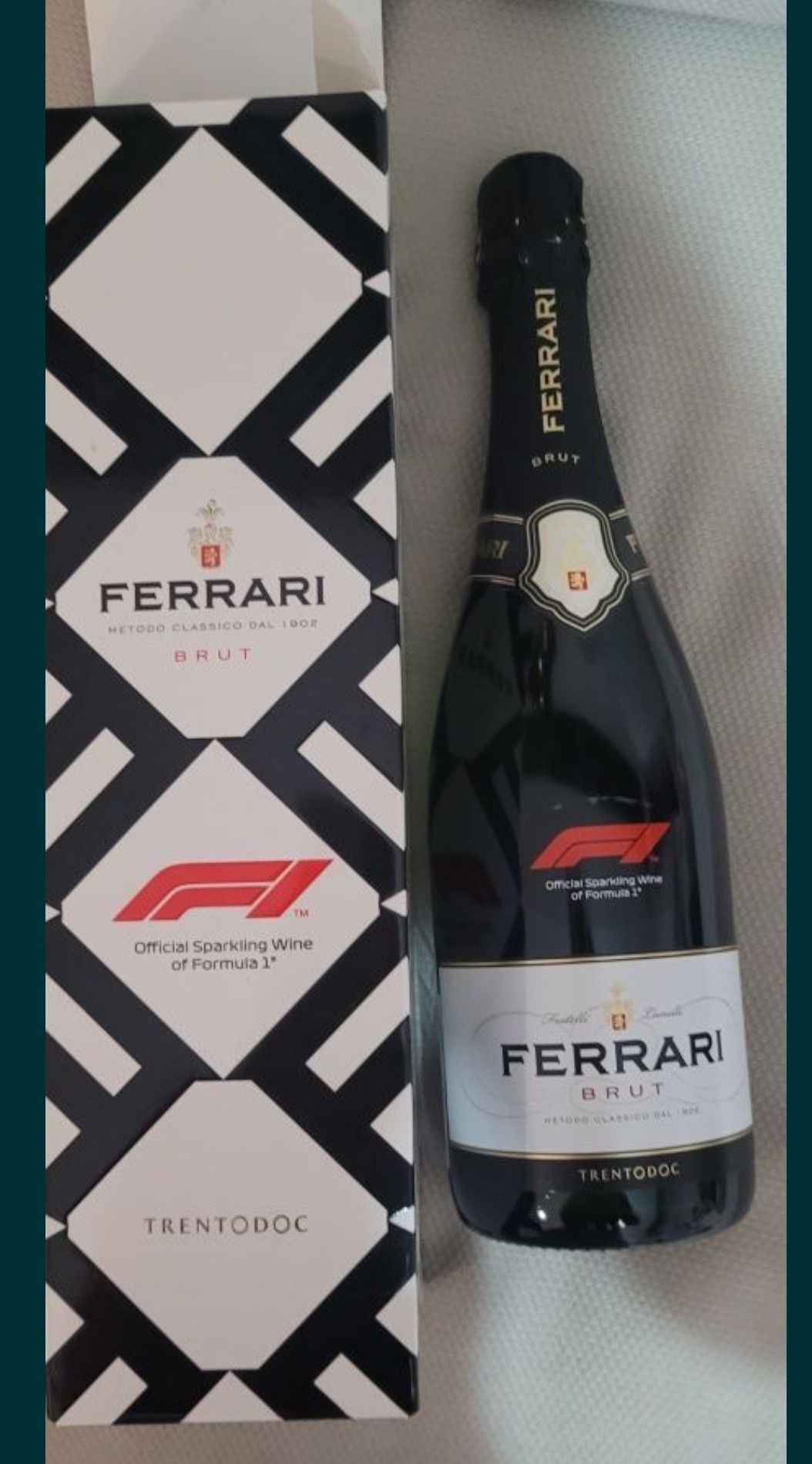 Ferrari official sparkling wine Formula 1