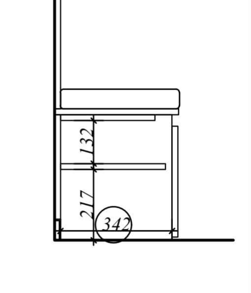Портманто висок клас – стилен светлосив цвят (U702 ST9)