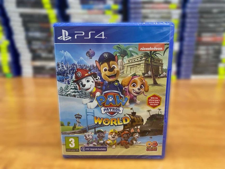 Новый** Paw Patrol World PS4/PS5 Щенячий Патруль Пс4 На Двоих
