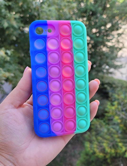 Husa telefon POP IT compatibil Iphone 7/8/XS Max / 11 /12 /12 Pro Max