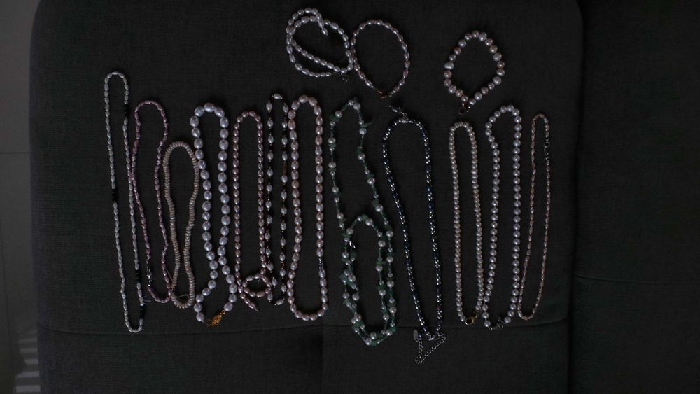 vand coliere/bratari din perle naturale