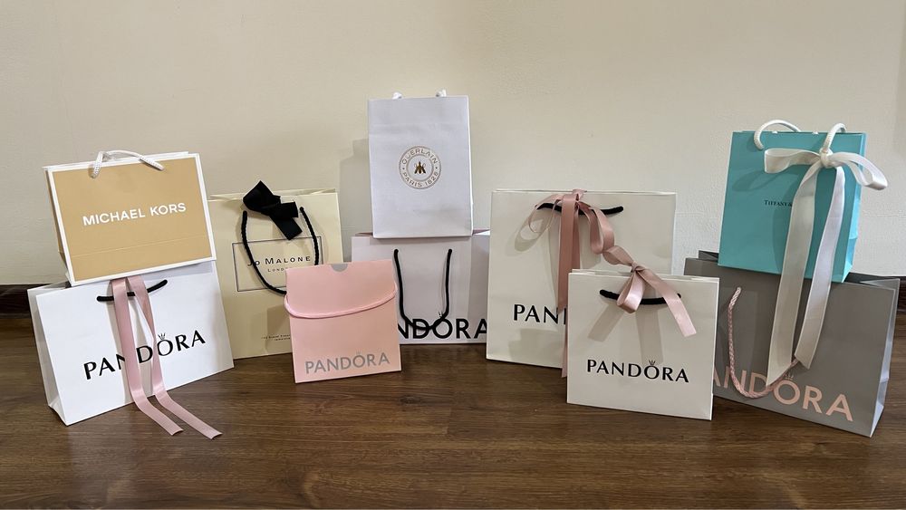Подарочные пакеты Dior Tiffany Michael Kors Pandora