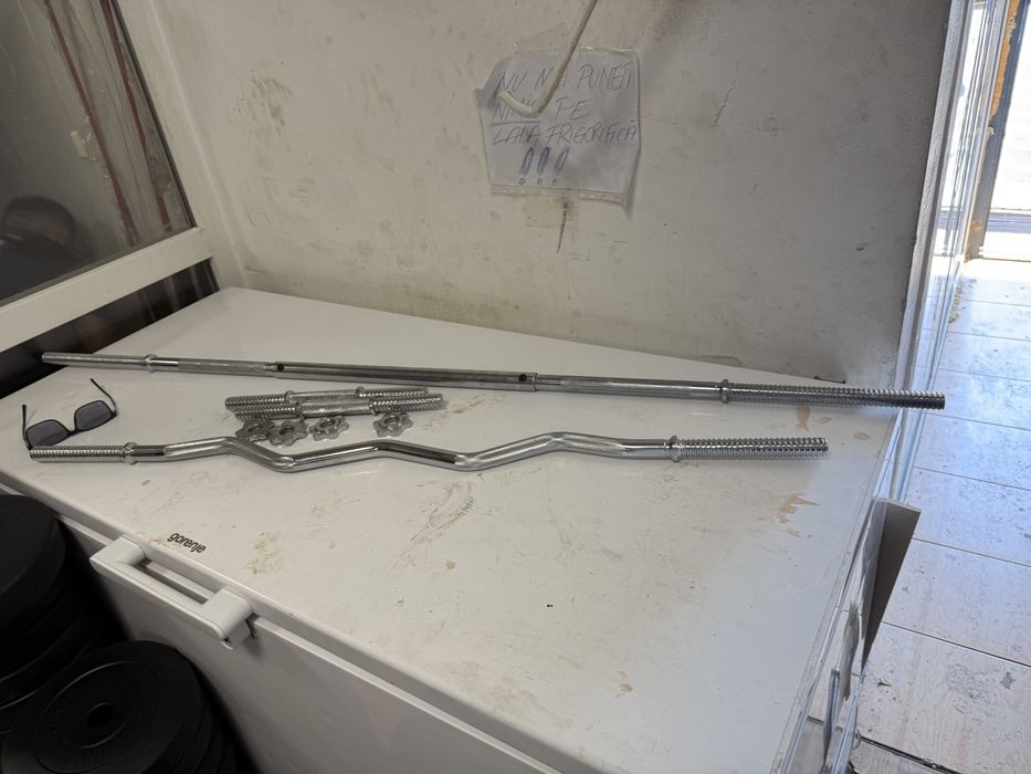 Pachet Bari sala fitness, Bari de Gantere,Bara Z, Bara Dreapta 350 lei