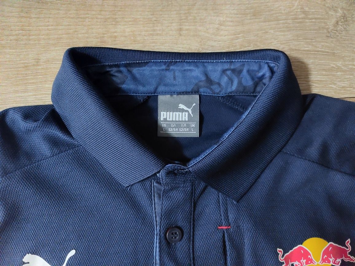 Tricou polo Puma Redbull albastru închis L n F1 bmw audi porsche motor