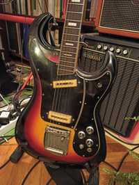 Chitara electrica vintage Monroe, anii 70, Made in Japan