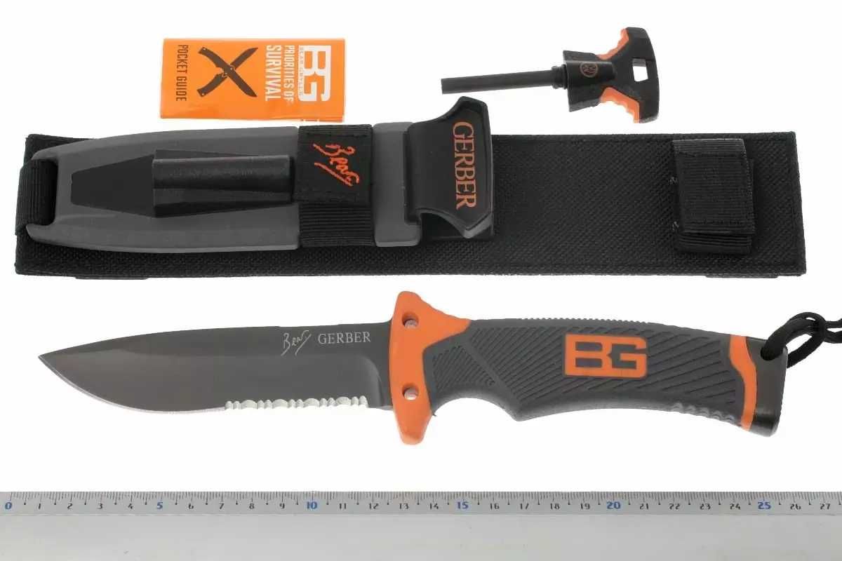 Нож за оцеляване Gerber Bear Grylls Survival - Gerber Bear Gryll