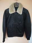 Geaca piele Aviator bărbati Zara Man S