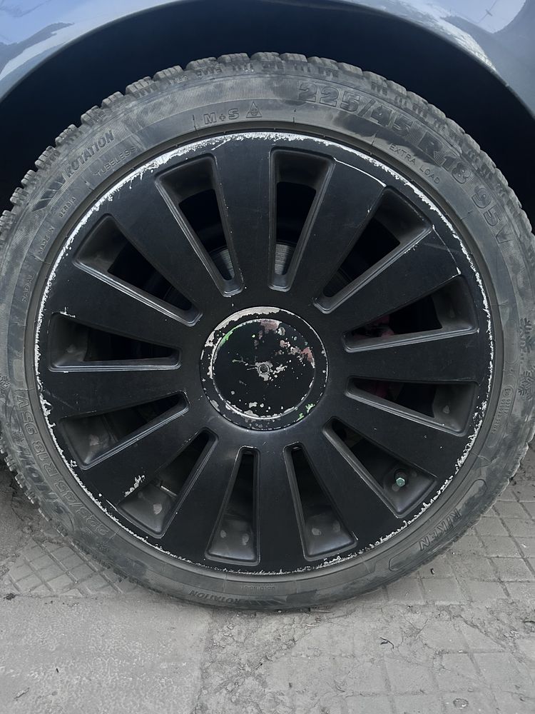 Продавам алуминиеви джанти 18” с гуми