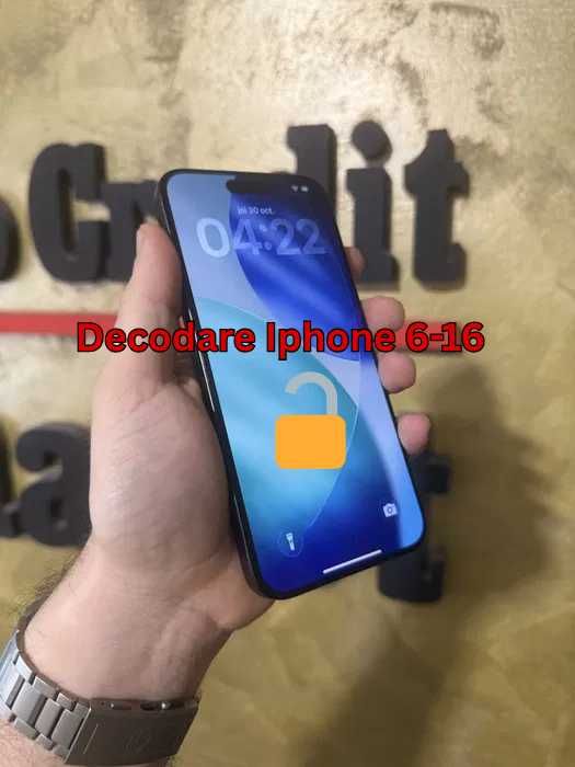 Decodare deblocare iPhone Retea Orice model Xs 11 12 13 14 15 16 Pro