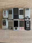Ретро телефони Sony Ericsson.