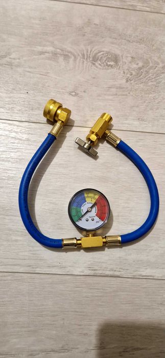 Furtun de incarcare ac cu manometru