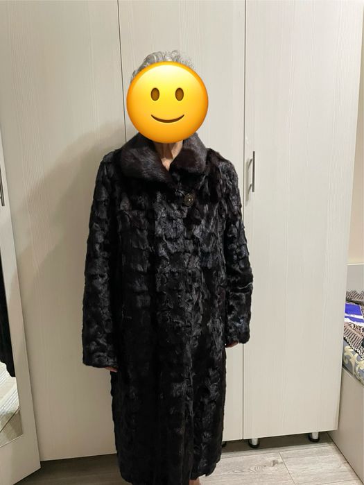 Норковая шуба в хорошем состоянии