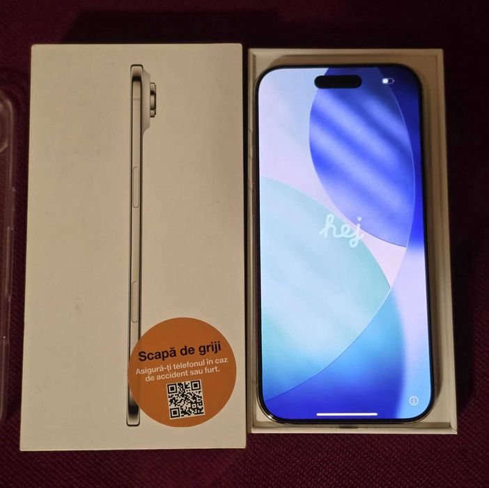 IPhone AIR 256GB Light Gold Nou Factura Garantie