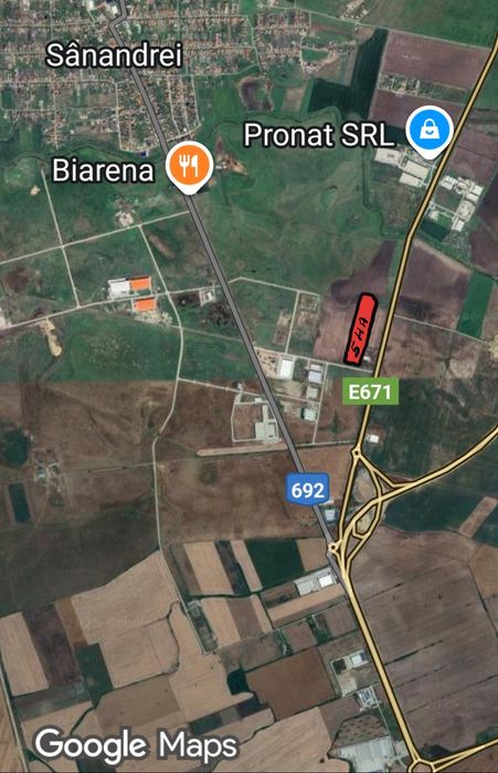 Vand teren Calea Aradulu