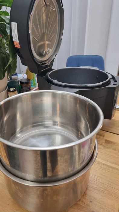 Aparat INSTANT POT Duo Crisp Ultimate Lid 6.5L + vas inox bonus