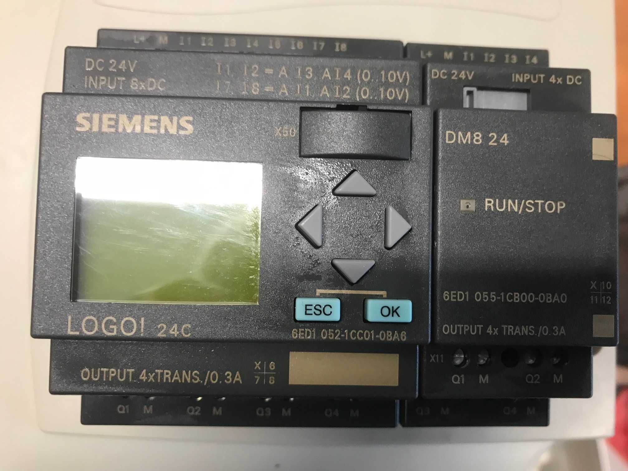 Контролер Siemens Logo 24C 12DI/8DO транзисторни изходи
240 лв