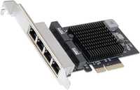 Quad 2,5 Gigabit Ethernet PCI Express PCI-E Сетевая карта