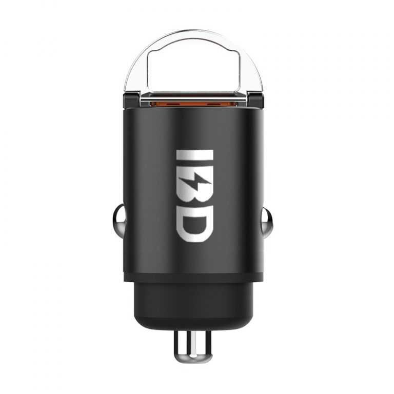 Mini Incarcator Metalic Auto USB si Type-C USB-C Incarcare Rapida Fast