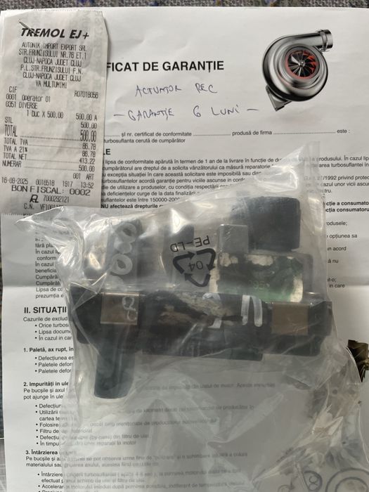 Actuator original Mercedes OM642 reconditionat