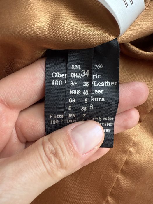 Jacheta piele naturala Taifun