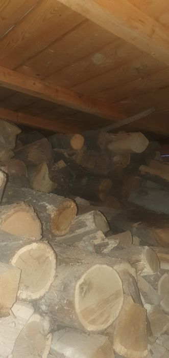 Lemne uscate taiate  la circa 40 cm fag si stejar