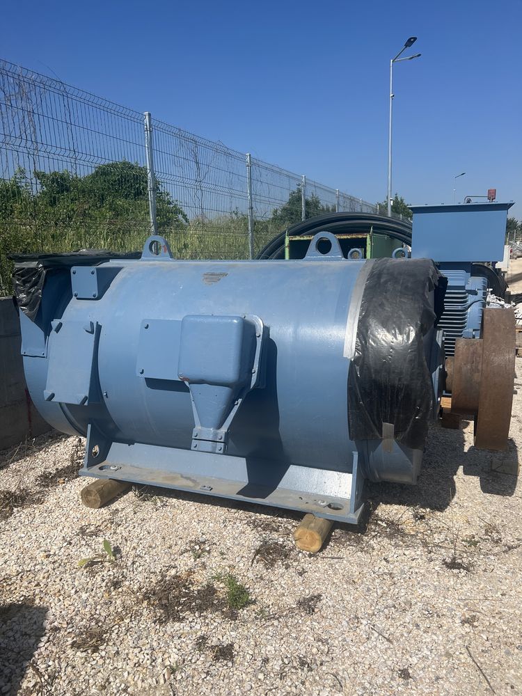 Ел.двигател 1500 kW / 740 RPM 6000 V/електромотор с навит ротор