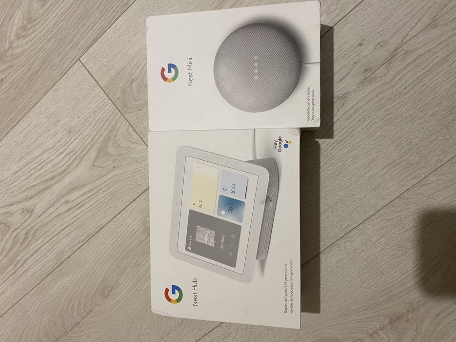 Boxa Inteligenta Google Hub 2, Nest Hub Mini.