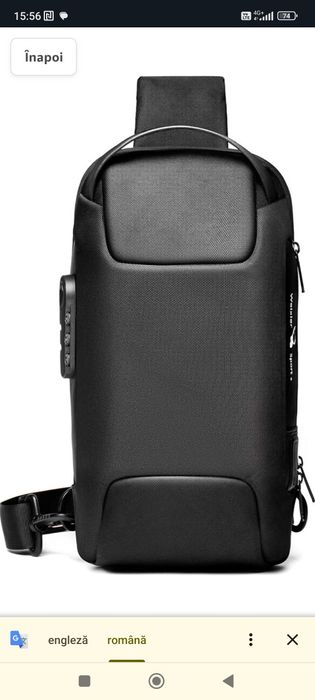Rucsac antifurt nou