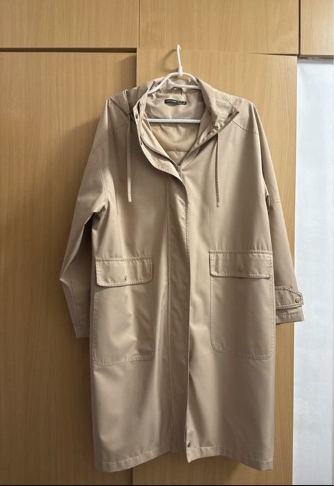 Trench dama bej Oysho