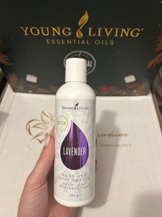 Loțiune de corp cu ulei de Lavandă