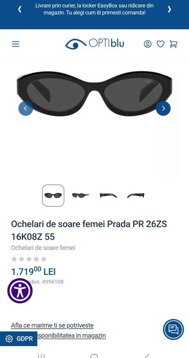 Ochelari de Soare PRADA