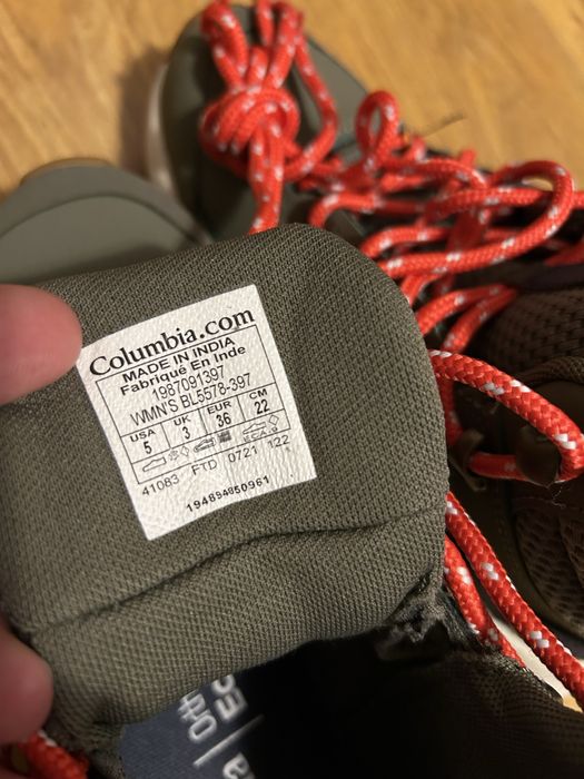 Columbia ,marimea 36, Trekkings Trailstorm Peak Mid BL5578 Verde