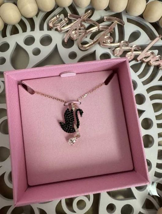 Lănțișor Swarovski Swan / Lebădă - nou, în cutie