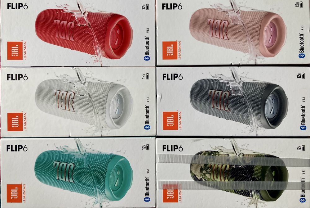Boxa portabila JBL Flip 6 sigilata