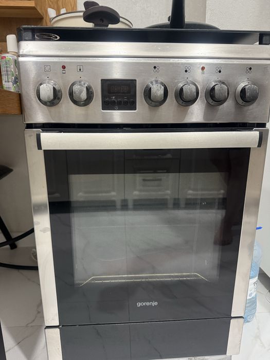 Газовая плита + электро