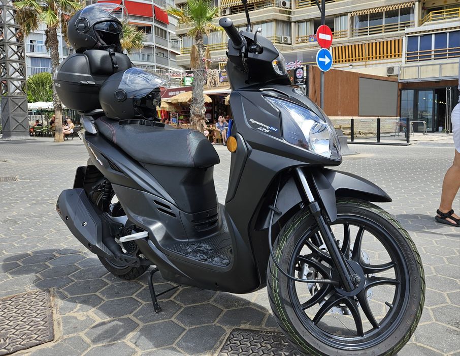 Scuter 125, Sym Symphony SR doar 2600km in garanție