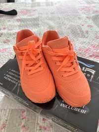 Pantofi sport Skechers orange ca noi