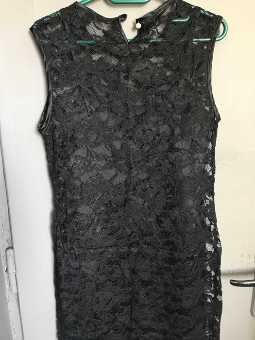 Rochie neagra din dantela