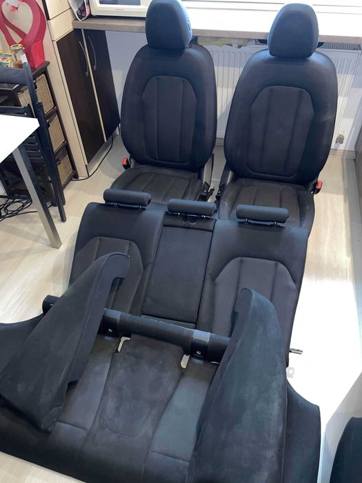 Interior textil negru încălzit BMW seria 3 g20