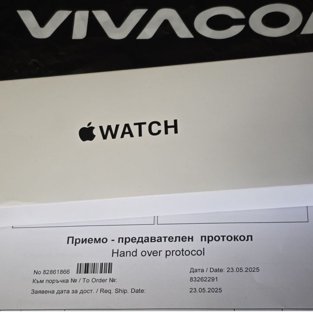 ЗАПЕЧАТАН 40mm Apple watch SE2 V3 Vivacom Гаранция 2027г. Midnight