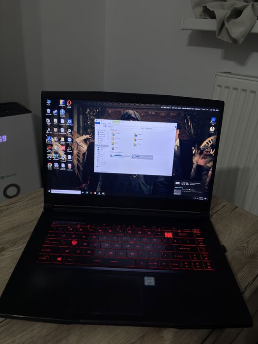Laptop Gaming MSI I7-8750H, GTX-1050, 16 GB RAM, Ssd-250, HDD 1T