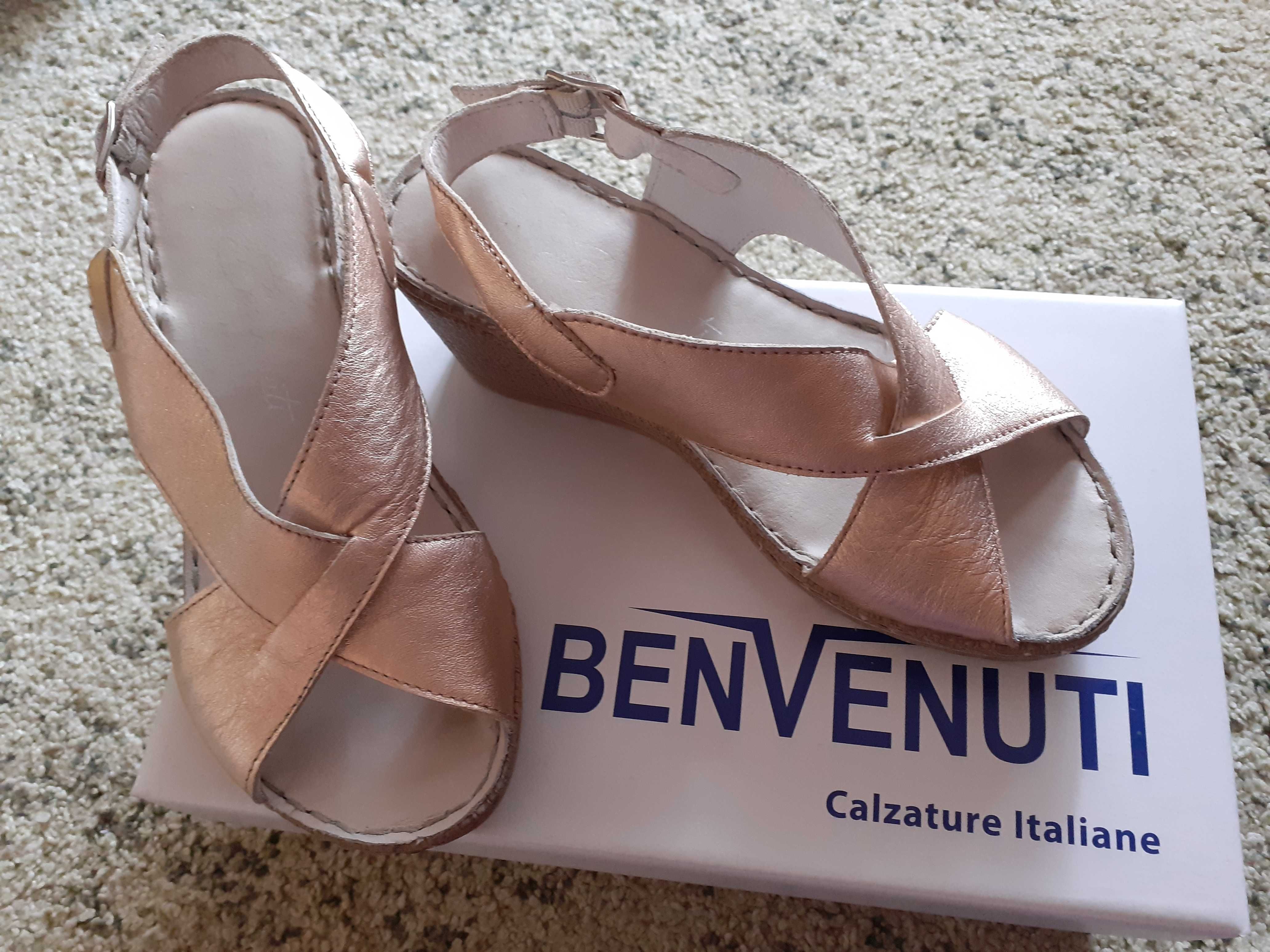 Sandale  Benvenuti din piele marimea  35 - 36