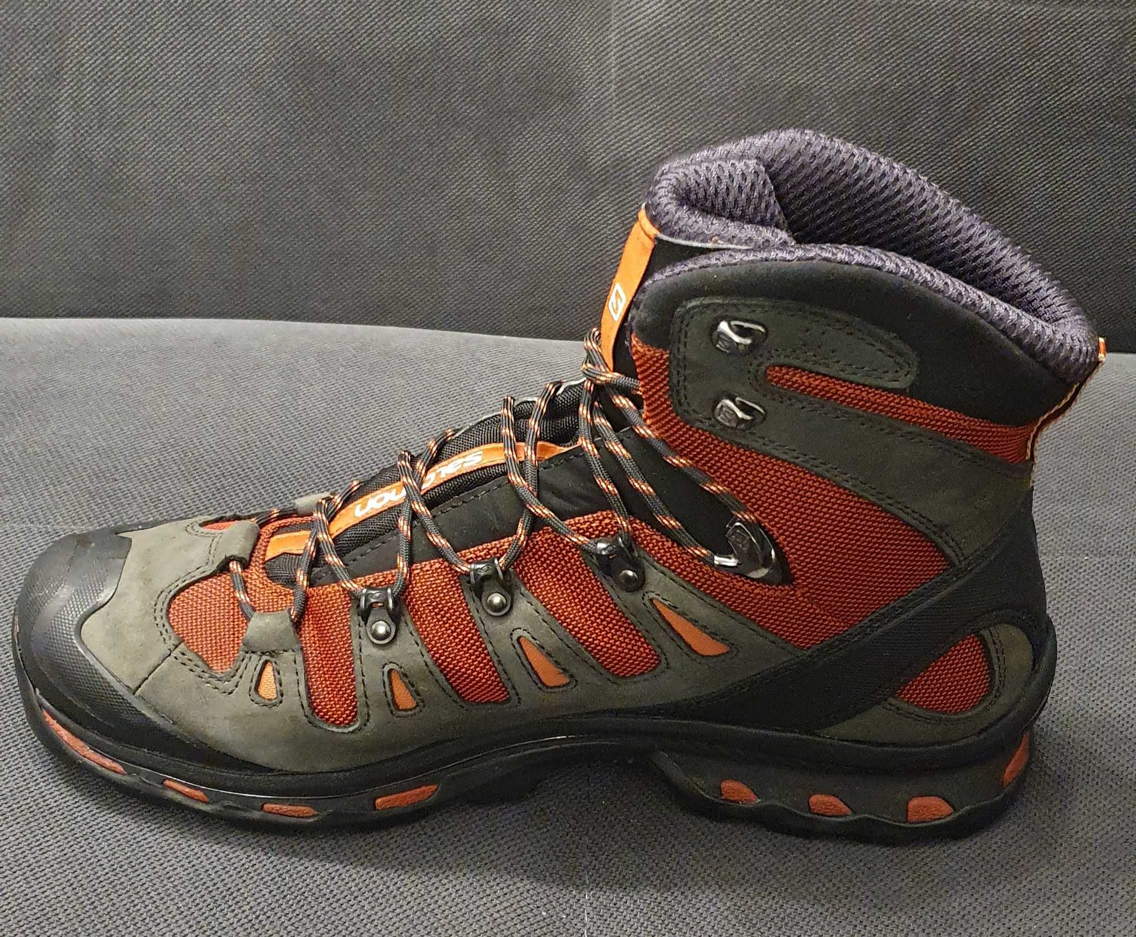 Ghete drumetii hiking trekking Salomon Quest 4D 2 GTX numar 48